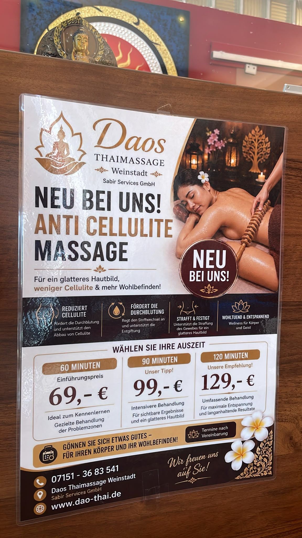 Anti-Cellulite Massage bei Dao Thai