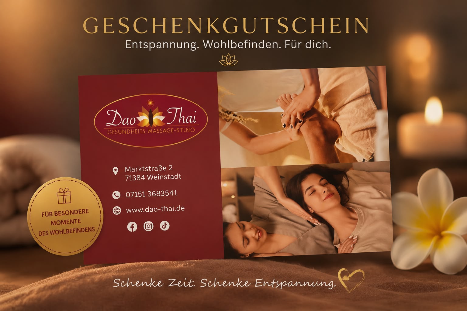 Dao Thai Geschenkgutschein
